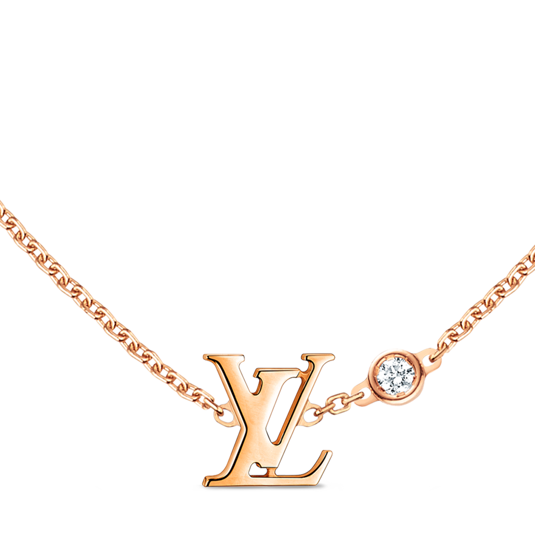 Idylle Blossom LV Pendant, Pink Gold and Diamond - Categories